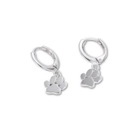 Puppy Claw Earrings S925 Sterling Silver Jewelry