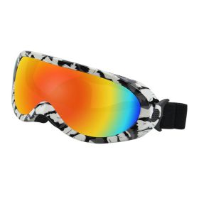 Cat Windproof Glasses Outdoor Pet Cool Sunglasses (Color/Design: Zebra frame)