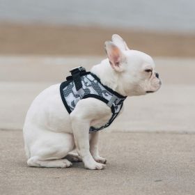 American River Choke Free Dog Harness Camouflage Collection (Color/Design: Gray)