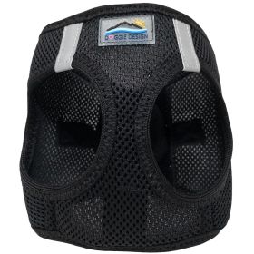 American River Ultra Choke Free Dog Harness Solids Collection (Color/Design: Black)