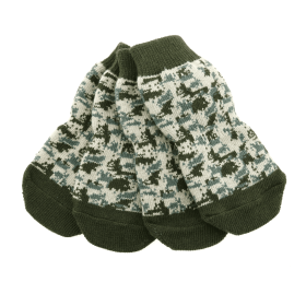 Non-Skid Dog Socks (Color/Design: Camo)